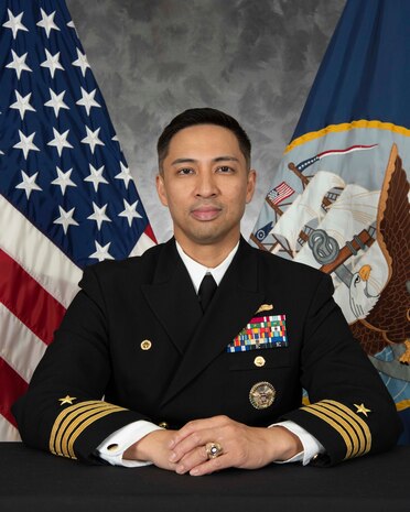 Capt. Michael R. Laraya, Commanding Officer, Naval Computer and Telecommunications Station (NCTS) Far East Yokosuka