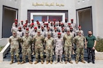 West Virginia National Guard military police personnel engage in a Subject Matter Expert Exchange with the Qatar Military Police Force at the QMPF Headquarters in Doha, Qatar, Sep. 17, 2025. This visit marks the 13th event between the WVNG and QMPF and focused on future bilateral priorities, including continuing support in building capabilities enhancing Qatar's NATO interoperability and integration Operational Capabilities Concept (OCC) Program.