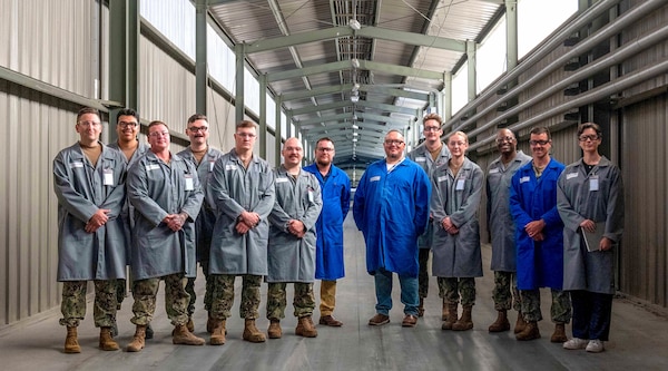 MAGNA, Utah - Six Sailors were given a rare opportunity to peek behind the curtain of the development of the most lethal, accurate, and reliable sea-based strategic deterrent on the planet during a Reverse Strategic Weapons System (SWS) Week at Strategic Systems Programs (SSP) Program Management Office (PMO) Flight Systems’ (SPF) detachment site in Magna, Utah (SPF(B)), August 17-21.  

Reverse SWS Weeks invite ballistic missile submarine (SSBN) crew members to SSP’s PMOs and detachments – dispersed throughout the nation – to give them an exclusive behind-the-scenes look at the weapons system they maintain and operate while on strategic patrol. The newly established Reverse SWS Week is accelerating understanding of the weapon system for the Sailors.    

The submarine-launched ballistic missile (SLBM) Trident II D5 SWS is the most lethal, accurate, and reliable sea-based strategic deterrent on the planet. The U.S. Navy entrusts its premier weapons system to the enlisted servicemen and women aboard the Navy’s SSBNs. These young Sailors maintain, operate, and even sleep next to these missiles, all while keeping the weapons at the highest standard of readiness. 

Each of the six Sailors expressed that they came away from the week with increased knowledge and enthusiasm for their roles, and for the Navy’s strategic deterrence mission.   

(U.S. Navy Photo Courtesy of Northrop Grumman/Released)