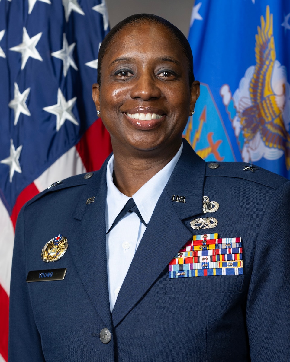 Brig. Gen. Constance H. Young official photo