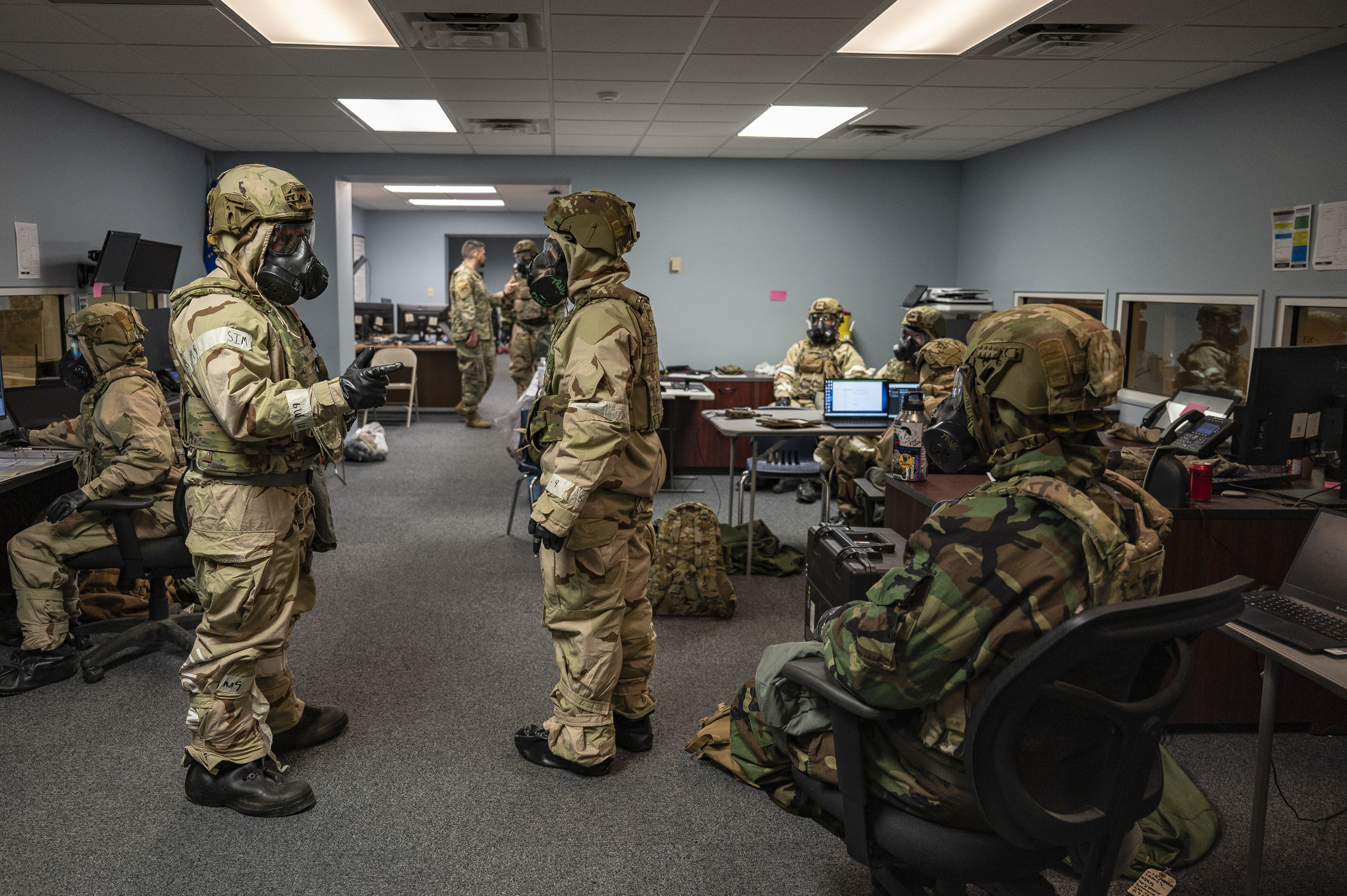 723rd Combat Air Base Squadron sharpens expeditionary skills at
