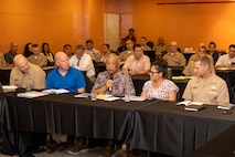 Department of War officials, local government, and federal agencies meet for a Commonwealth of the Northern Mariana Islands Stakeholders Meeting in Saipan, Sept. 25.