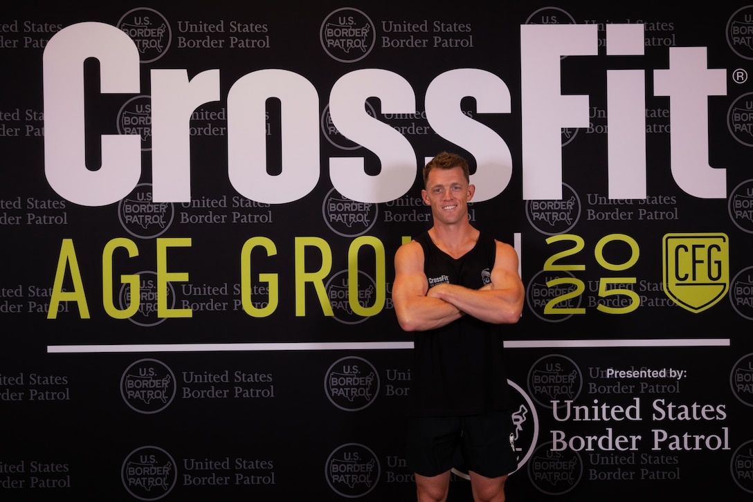 1st Lt. Erik Thomas competes during the 2025 CrossFit Games