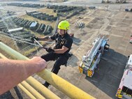 Fire Department personnel conduct CMC Rescue Clutch training