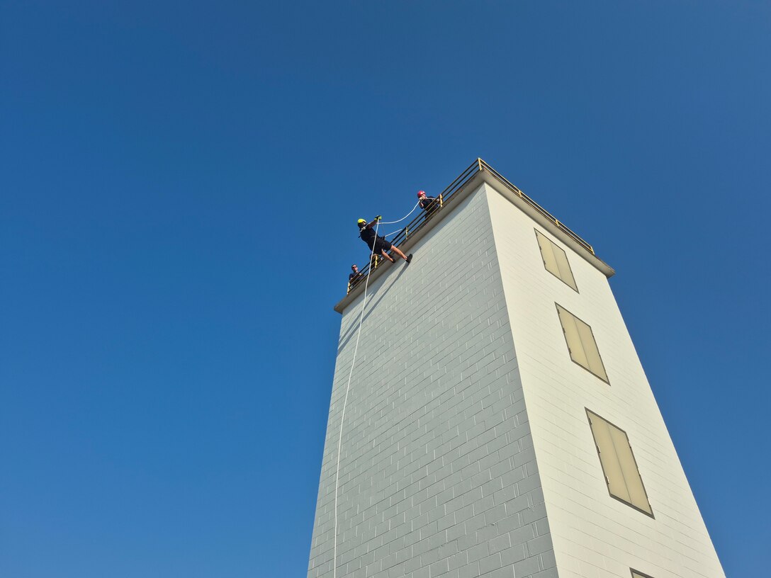 Fire Department personnel conduct CMC Rescue Clutch training