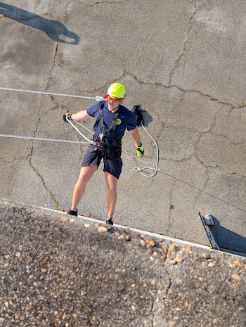 Fire Department personnel conduct CMC Rescue Clutch training