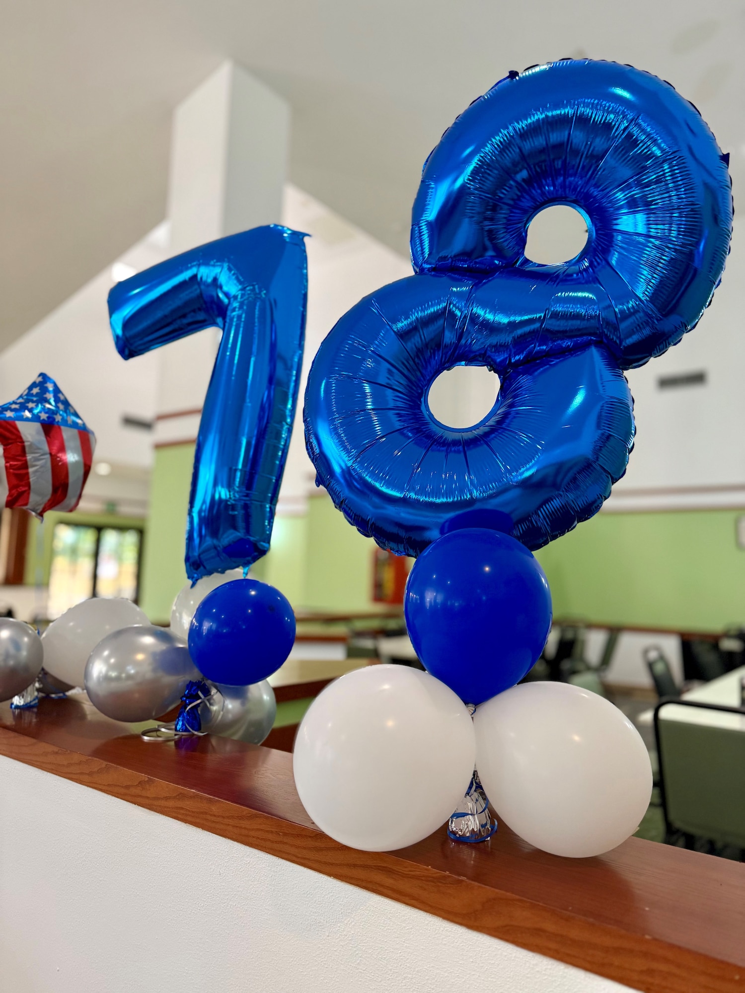 Airforce leaders and service members celebrate the Air Force's 78th birthday.