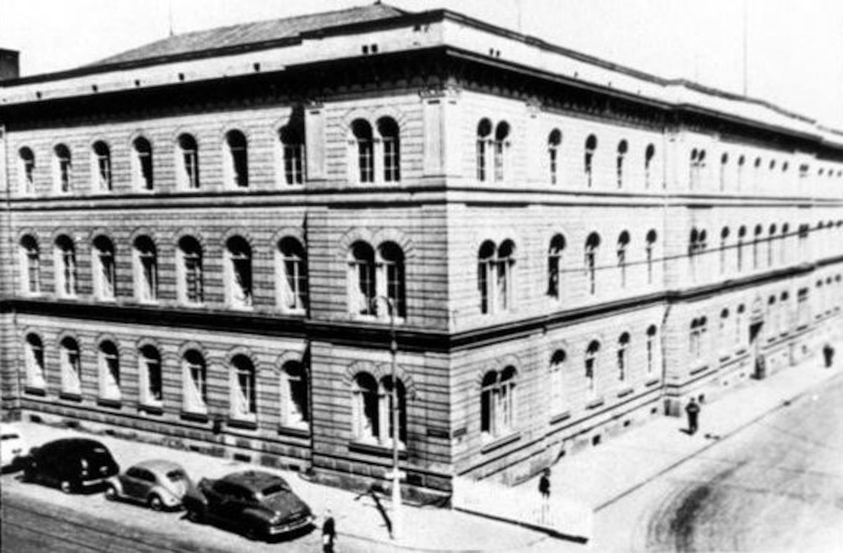 Original USAFE headquarters building in Wiesbaden Germany