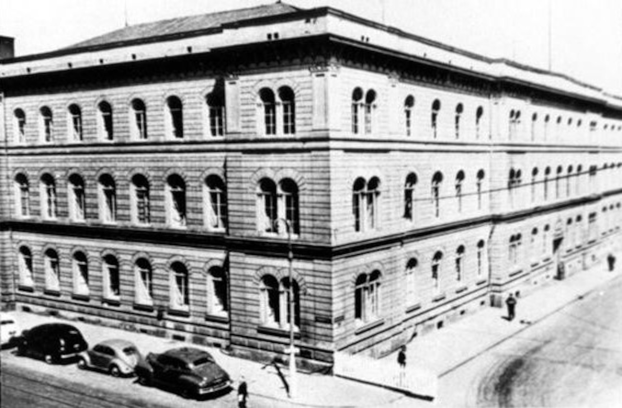 Original USAFE headquarters building in Wiesbaden Germany