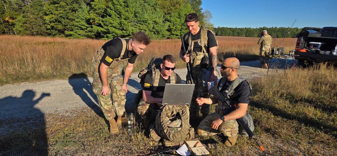 Connecticut Soldiers Compete in Multi-Domain Challenge at Fort Devens
