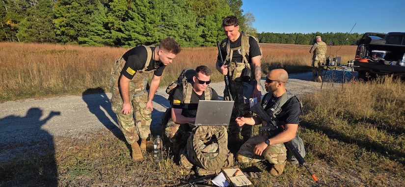Connecticut Soldiers Compete in Multi-Domain Challenge at Fort Devens