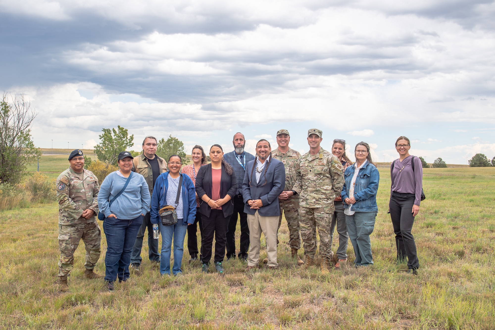 Representatives of multiple tribal nations visited Schriever SFB Sept. 16 to facilitate discussions, build relationships and break bread with Space Base Delta 41 leadership and other members of Team Schriever.