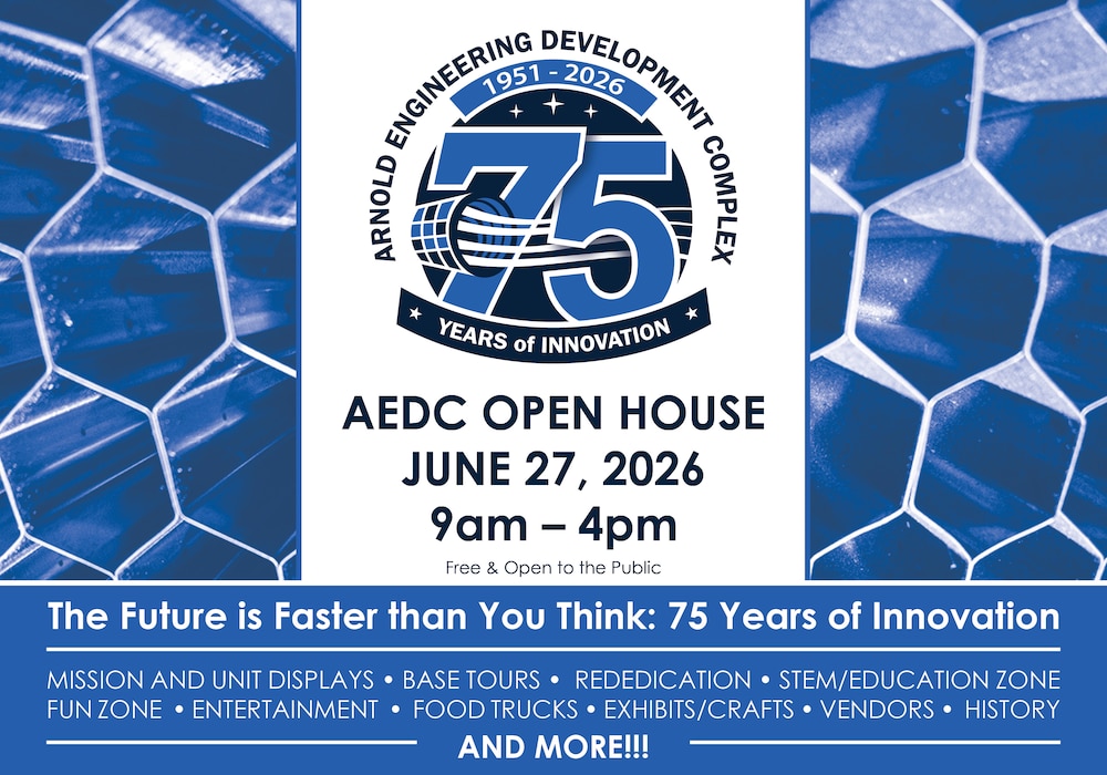 AEDC Open House graphic