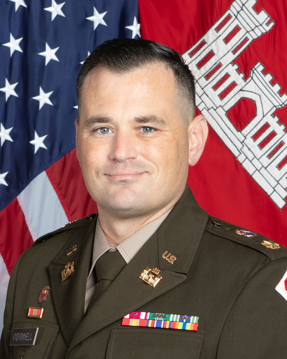 Official photo of Seattle District Deputy Commander Major Joseph F. O'Donnell.