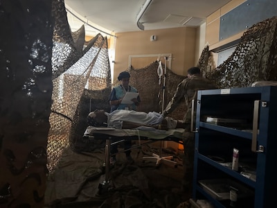 Nurses of the A.T. Augusta Military Medical Center (ATAMMC) experience realistic scenarios during the Individual Critical Task Lists (ICTL) training March 27, 2026. Through hands-on, scenario-based simulations, nurses were immersed in realistic field conditions, reinforcing their ability to deliver high-quality care in high-pressure and austere environments.