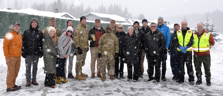 The Assistant Secretary of the Army for Civil Works, Adam Telle, visited Juneau last week to observe the US Army Corps of Engineers (USACE) ongoing solutions to address flooding ahead of the annual Mendenhall Glacier Outburst Flooding Events, also known as GLOFs.
