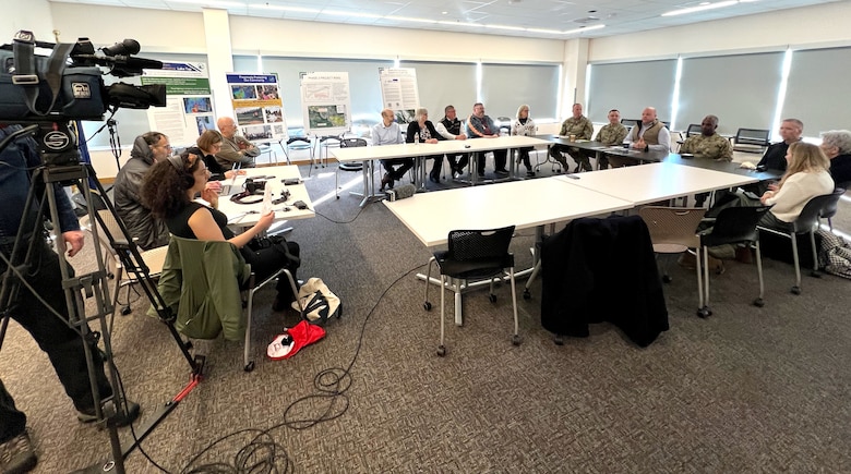 The Assistant Secretary of the Army for Civil Works, Adam Telle, visited Juneau last week to observe the US Army Corps of Engineers (USACE) ongoing solutions to address flooding ahead of the annual Mendenhall Glacier Outburst Flooding Events, also known as GLOFs.