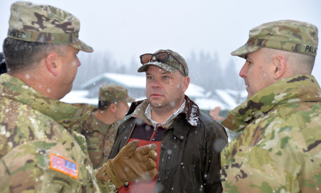 The Assistant Secretary of the Army for Civil Works, Adam Telle, visited Juneau last week to observe the US Army Corps of Engineers (USACE) ongoing solutions to address flooding ahead of the annual Mendenhall Glacier Outburst Flooding Events, also known as GLOFs.