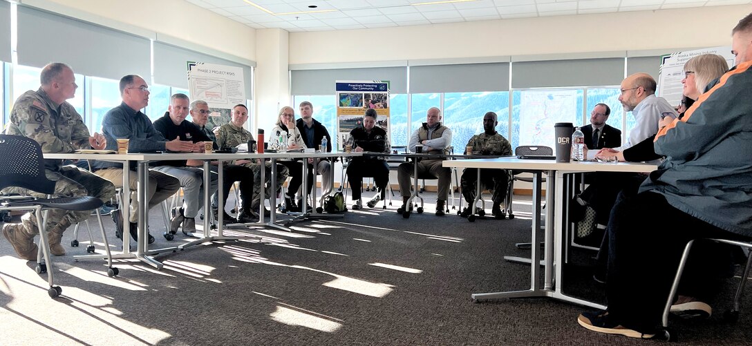 The Assistant Secretary of the Army for Civil Works, Adam Telle, visited Juneau last week to observe the US Army Corps of Engineers (USACE) ongoing solutions to address flooding ahead of the annual Mendenhall Glacier Outburst Flooding Events, also known as GLOFs.