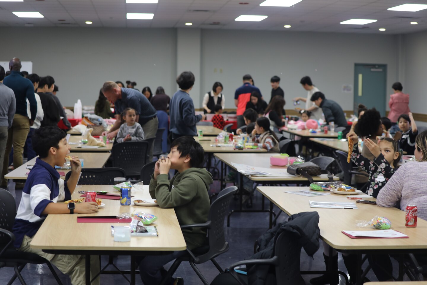 Photos of USACE FED employees' kids attending "Bring Your Kid to Work Day."