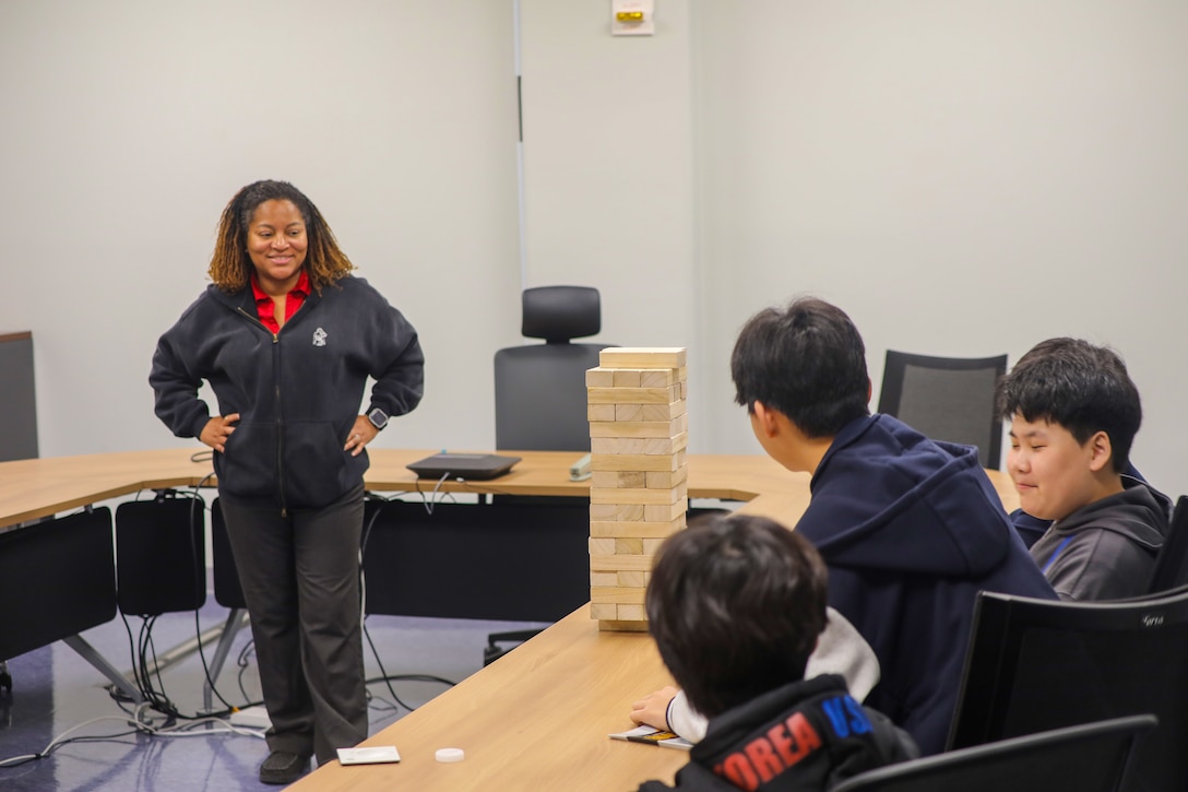 Photos of USACE FED employees' kids attending "Bring Your Kid to Work Day."