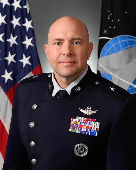 This is the official portrait of Brig Gen Fernengel.