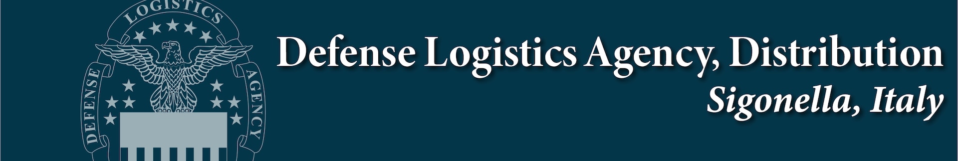 Graphics for the change of command ceremony