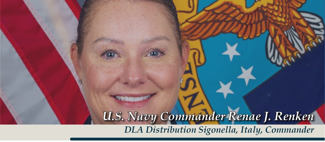 Graphics for the change of command ceremony