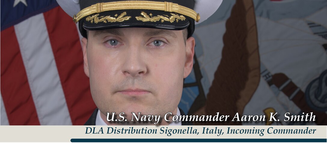 Graphics for the change of command ceremony