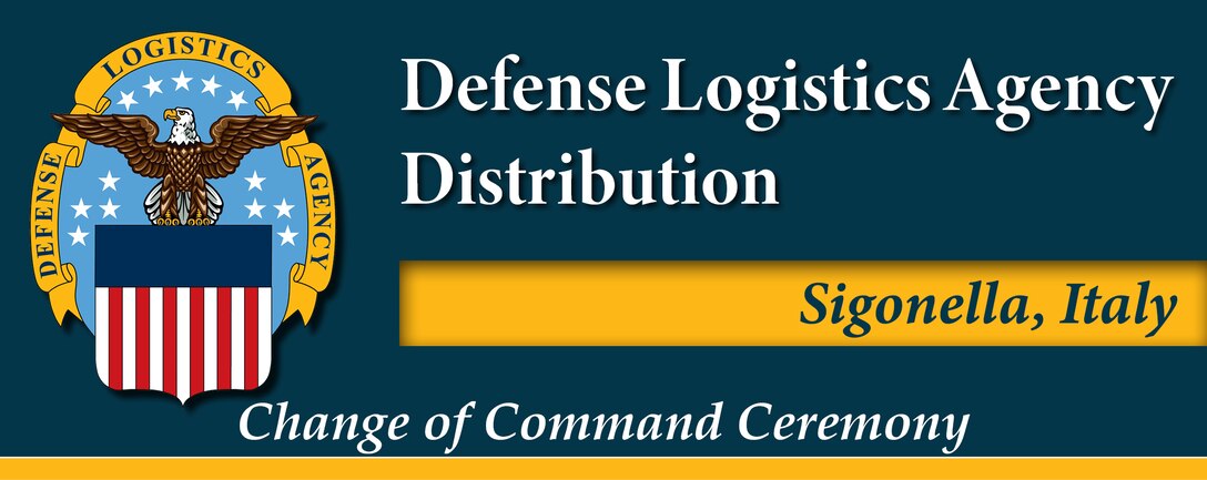 Graphics for the change of command ceremony