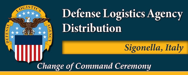 Graphics for the change of command ceremony