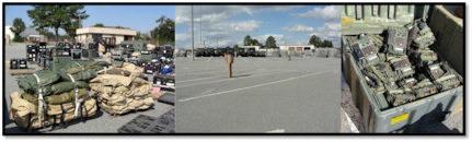 The 5th Combat Communication Group optimizes deployment cargo area to ensure units can efficiently deploy tactical communications and mobile air traffic control (ATC) systems across the full spectrum of operations for the nation. (U.S. Air Force illustration by Lt. Col. Gilberto S. Perez)