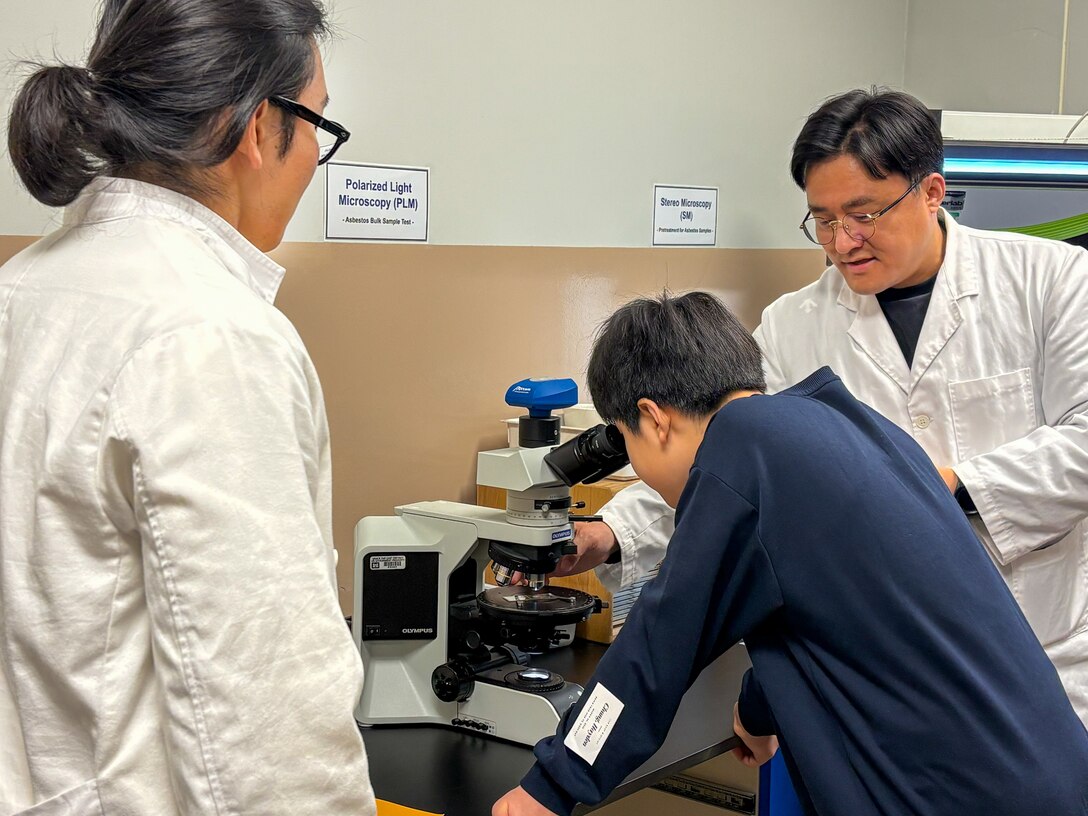 Photos of USACE FED employees' kids attending "Bring Your Kid to Work Day."