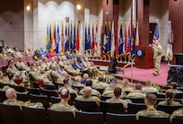 The U.S. Army Aviation and Missile Command hosted its spring AMCOM 101 Aviation Conference, a two-day event designed to equip Army aviation leaders with the tools and resources needed to enhance unit readiness. Maj. Gen. Lori Robinson, AMCOM commanding general, opened the session with a welcoming address to participants from around the globe, setting a clear tone of partnership and support.