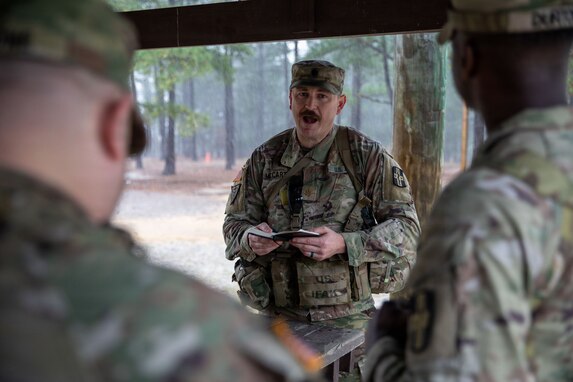 807th Theater Medical Command chaplains train for battlefield care at Fort Jackson