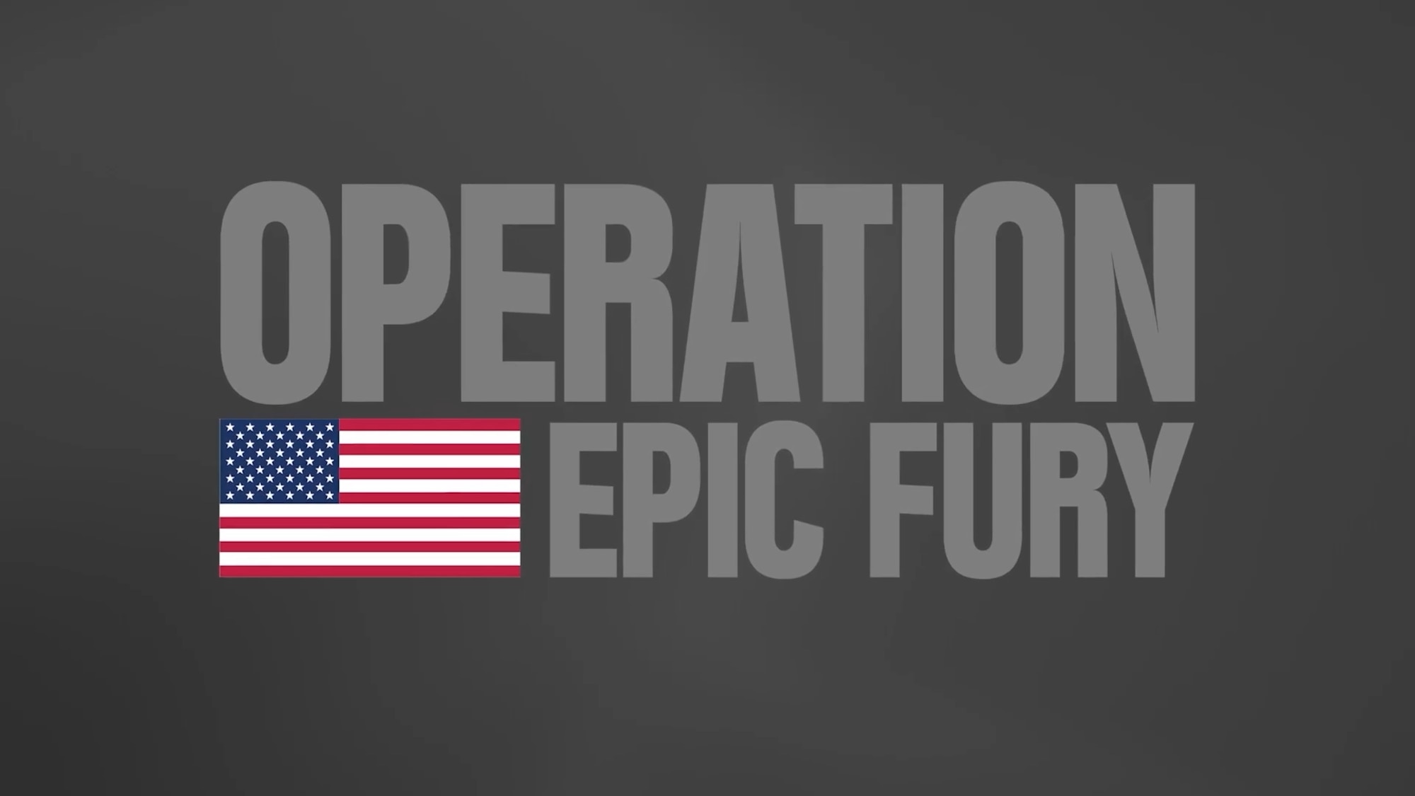 Operation Epic Fury (Courtesy graphic)