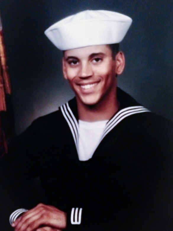 Seaman Recruit Robert ‘Brian’ Conner attended bootcamp in 1996 at Recruit Training Command, Great Lakes, Ill., after a short stint in the Delayed Entry Program.  (Courtesy photo provided by Capt. Conner / RELEASED)