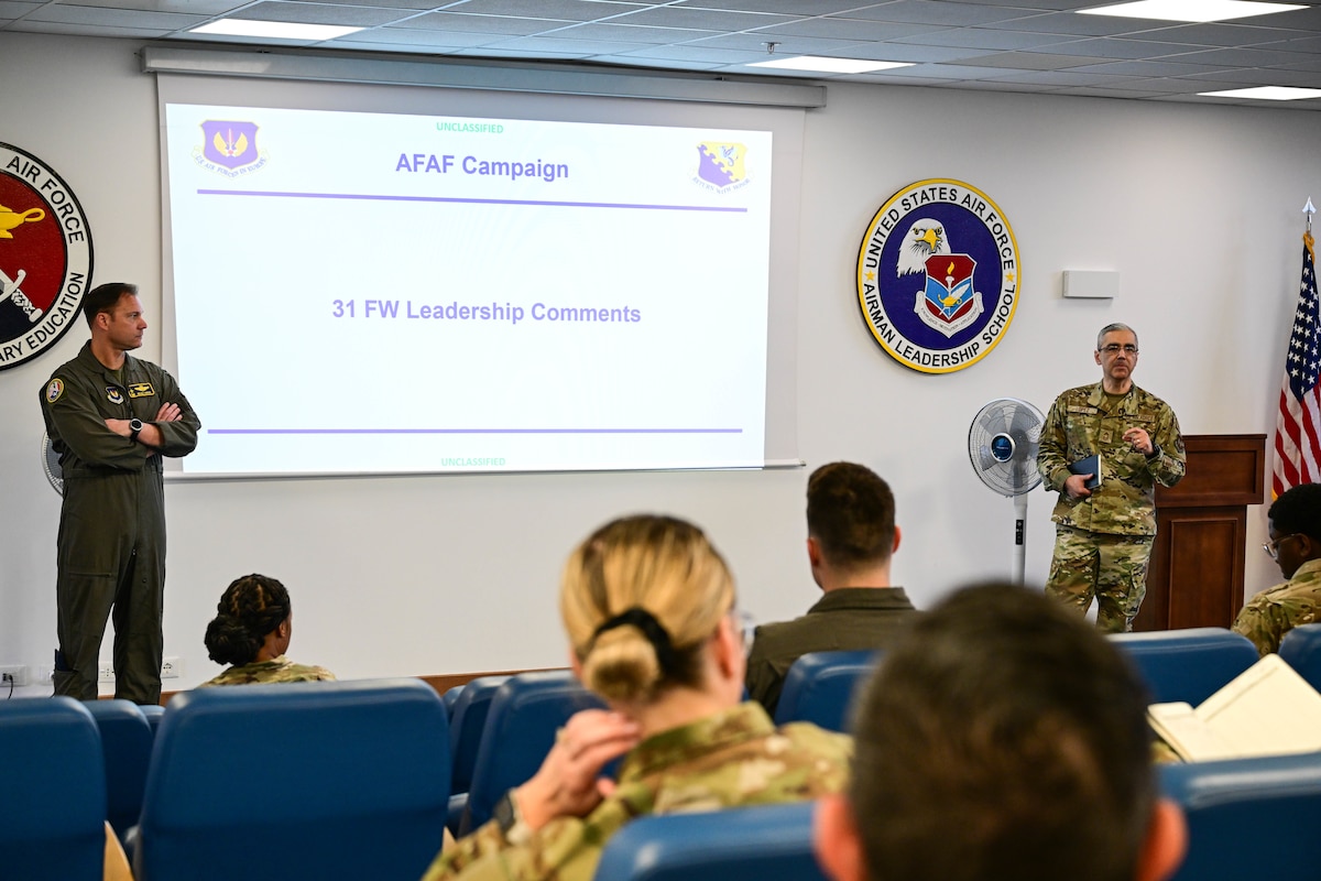 AVIANO AIR BASE, Italy -- The annual Air Force Assistance Fund campaign kicked off at Aviano Air Base, Italy, running from April 6th to May 22nd, 2026. This vital, “For us, by us,” initiative is the only authorized workplace fundraising campaign for the Department of the Air Force and provides critical support to Airmen, Guardians and their families in times of need.