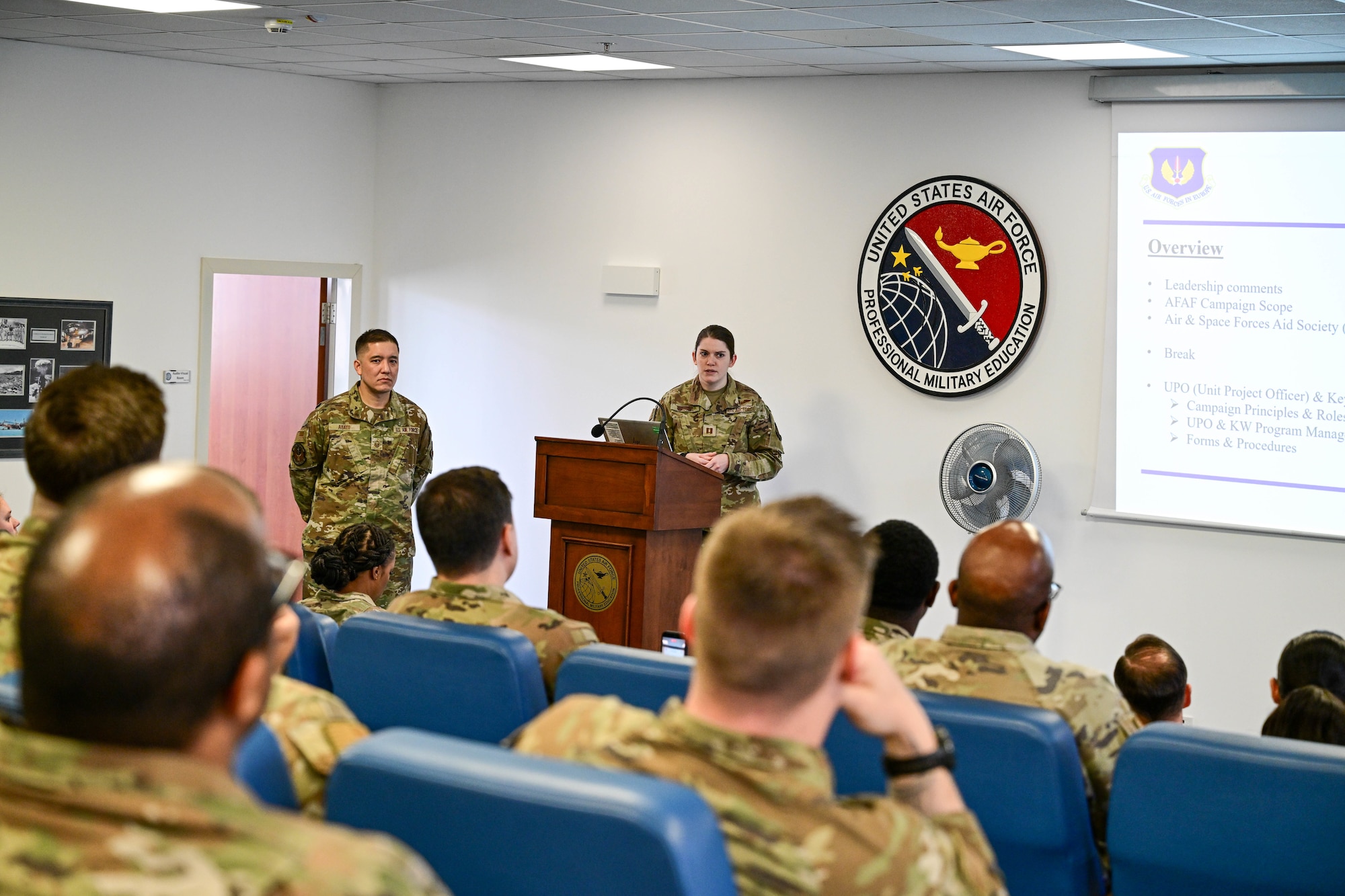 AVIANO AIR BASE, Italy -- The annual Air Force Assistance Fund campaign kicked off at Aviano Air Base, Italy, running from April 6th to May 22nd, 2026. This vital, “For us, by us,” initiative is the only authorized workplace fundraising campaign for the Department of the Air Force and provides critical support to Airmen, Guardians and their families in times of need.