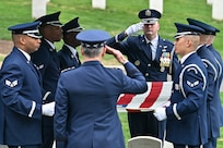 A hero's final flight: 'Bud' Anderson laid to rest at Arlington