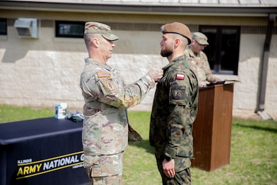 Polish Soldier Wins Illinois National Guard Best Warrior Competition