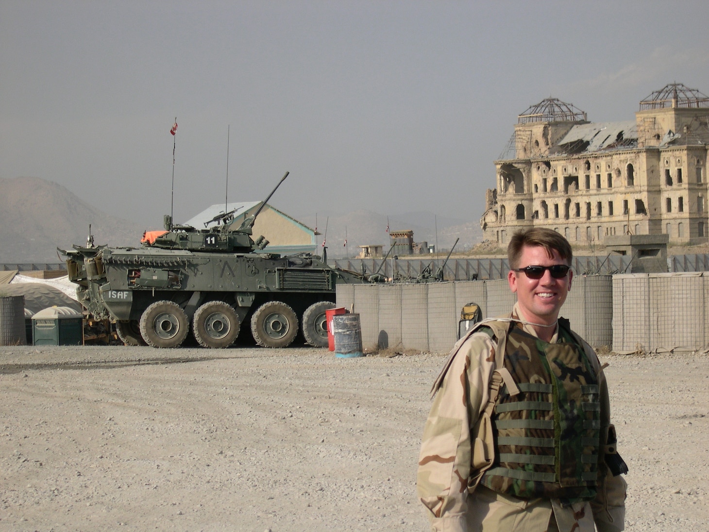 Dougherty serves in Kabul, Afghanistan, during a 2006 deployment supporting operations in the region.