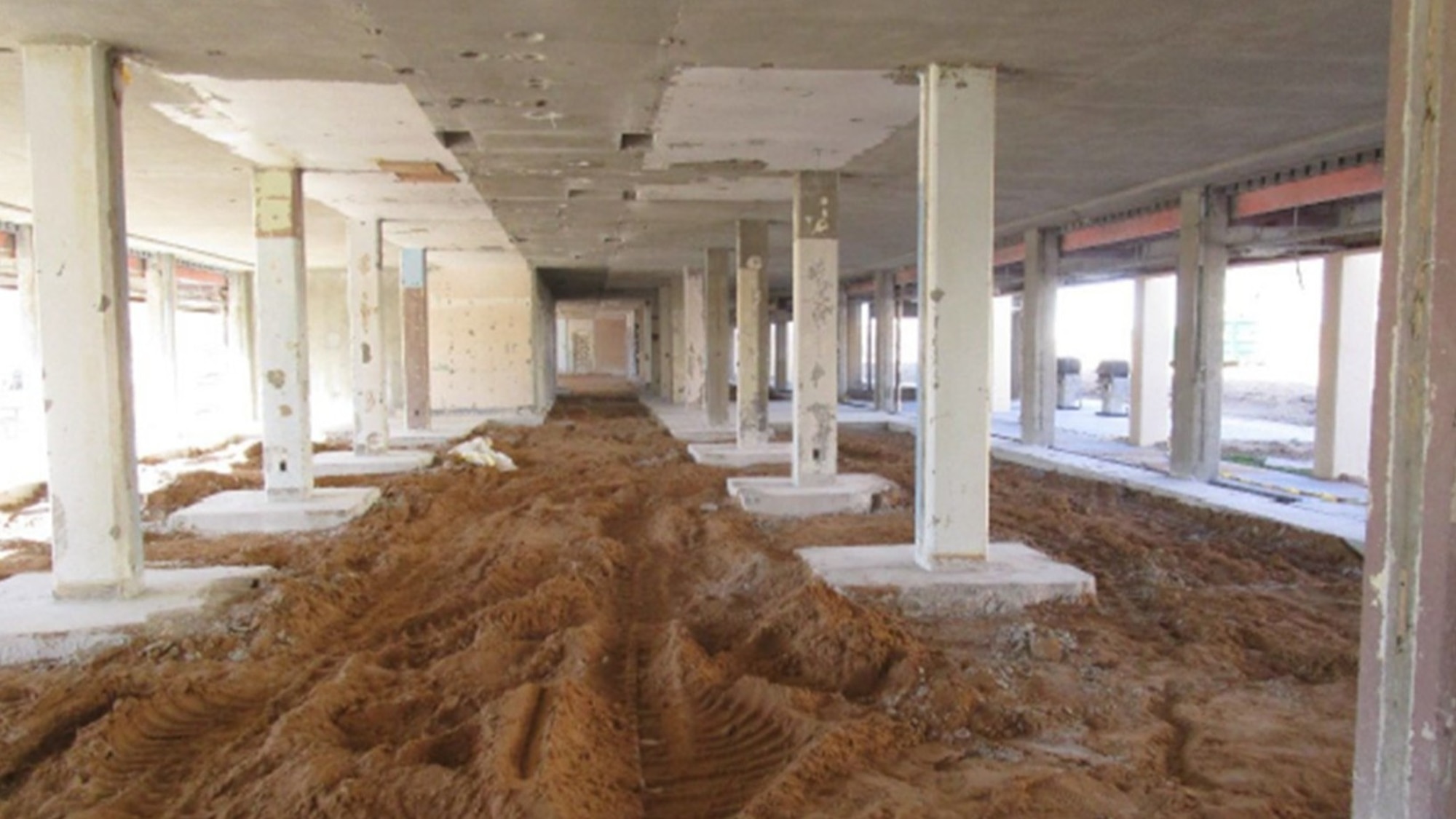  
The last vestiges of 1950s-era dormitory life are coming to an end at Edwards Air Force Base, making way for a new standard of living for unaccompanied Airmen. (Photo courtesy)