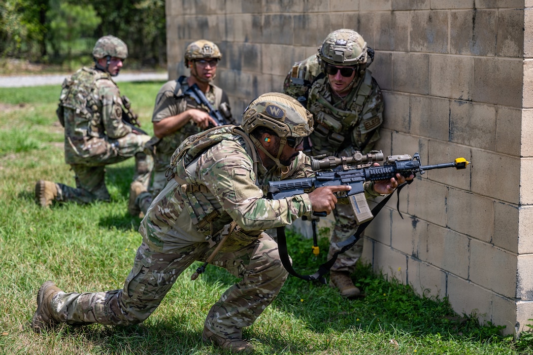 Participants from diverse career fields integrated their expertise while executing core tactics such as shooting, moving, and communicating as a unified team.