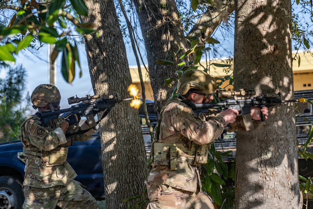Participants from diverse career fields integrated their expertise while executing core tactics such as shooting, moving, and communicating as a unified team.