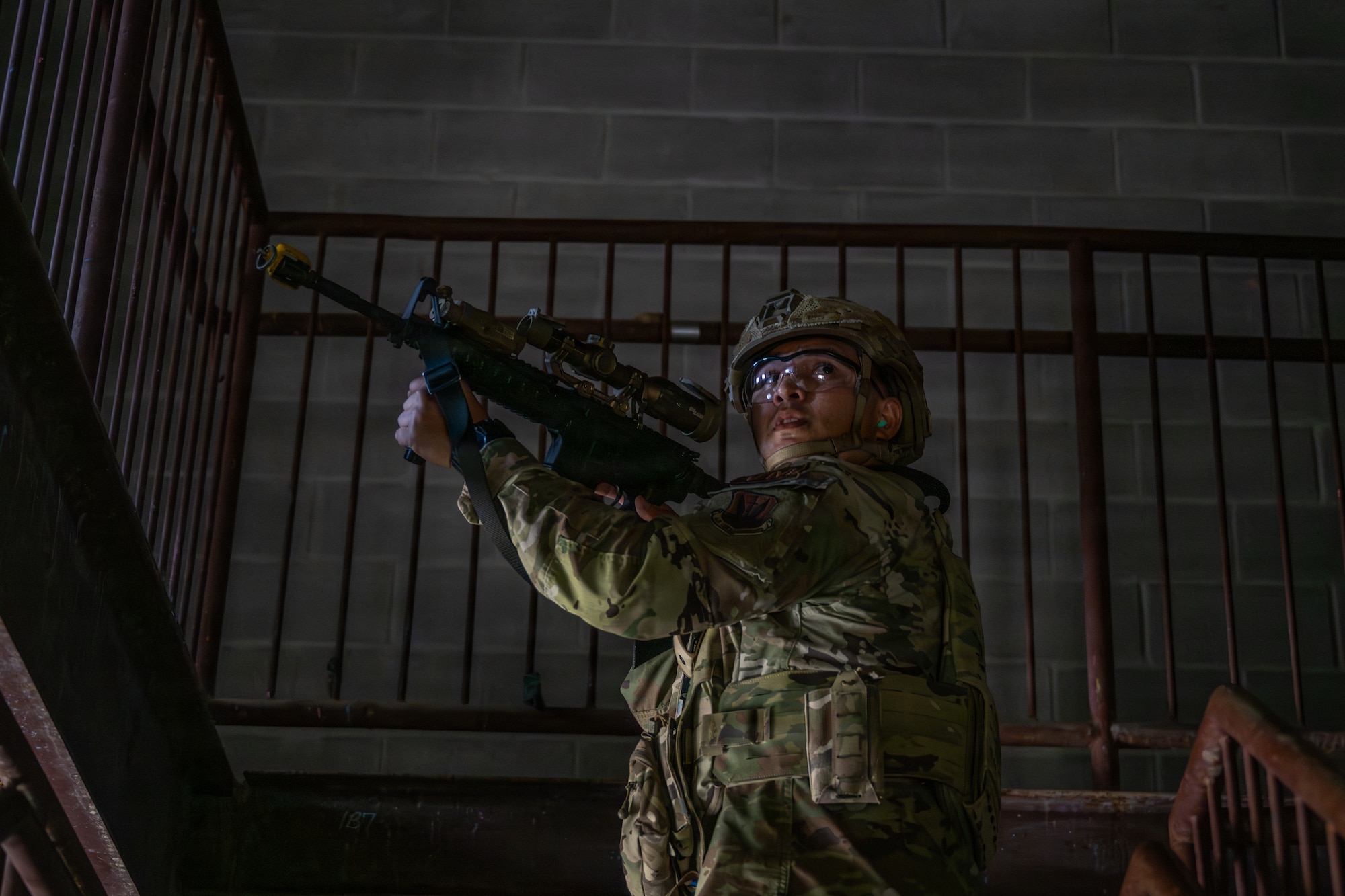 Participants from diverse career fields integrated their expertise while executing core tactics such as shooting, moving, and communicating as a unified team.