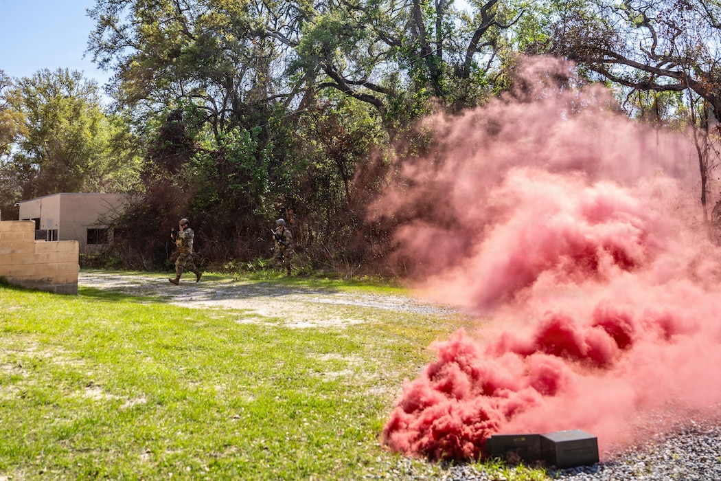 Participants from diverse career fields integrated their expertise while executing core tactics such as shooting, moving, and communicating as a unified team.