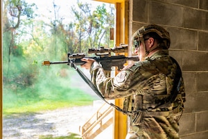 Participants from diverse career fields integrated their expertise while executing core tactics such as shooting, moving, and communicating as a unified team.