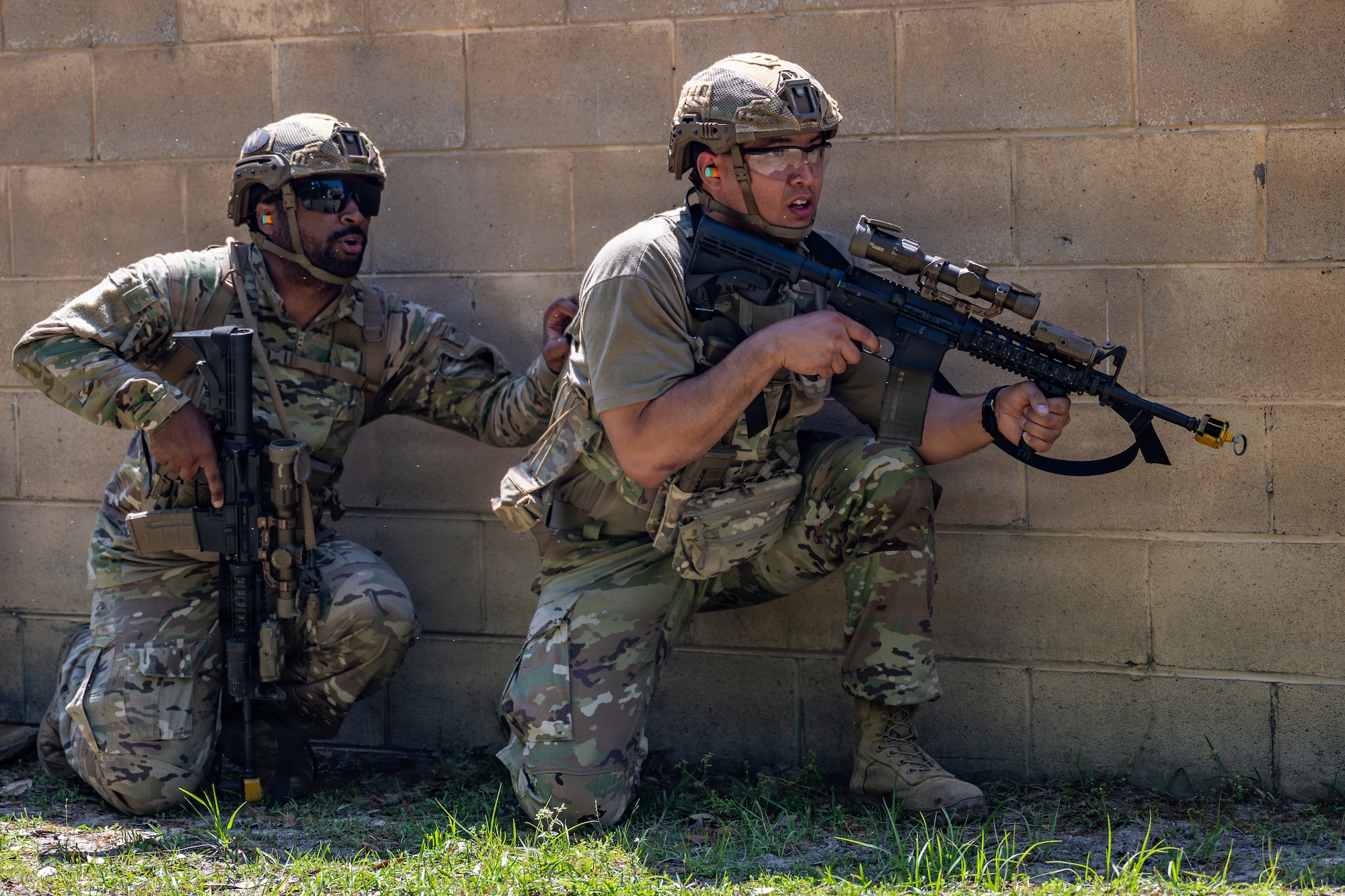 Airmen executed tactical movements and applied communication strategies developed throughout the training.