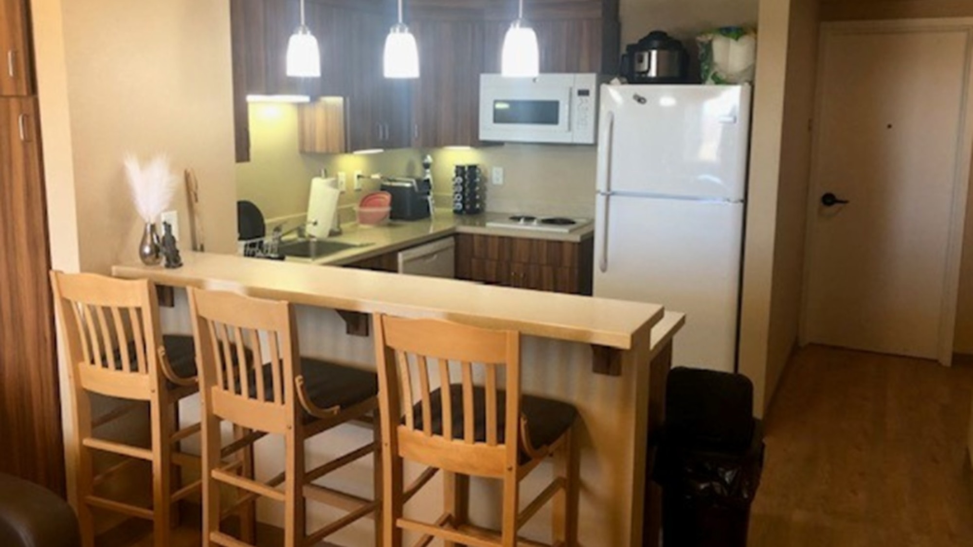 The new dormitory layout consists of units of three private suites with its own full private bathrooms, and shared living room, modern kitchen and laundry room within each unit. (Courtesy photo)